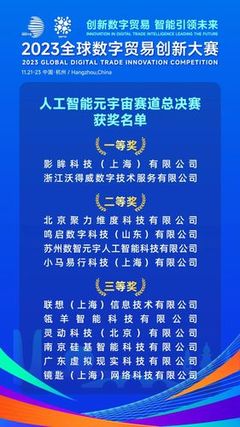 2023全球数字贸易创新大赛闪耀杭州，浙江网络技术引领服务新纪元